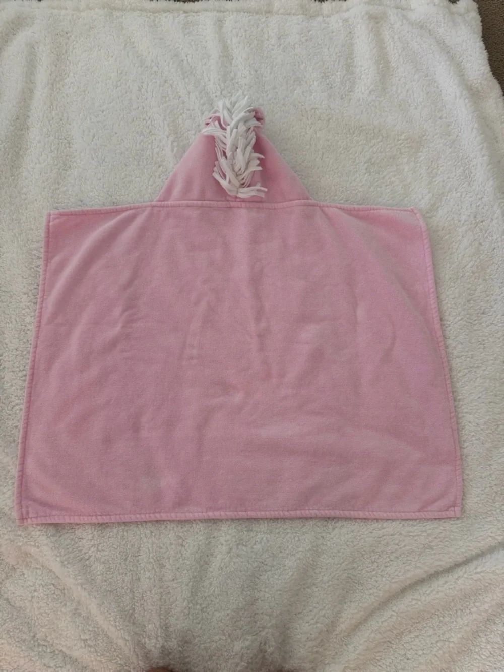 EUC Pottery Barn Kids Unicorn Critter Plush Baby Hooded Towel